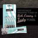 7 x Fussie Cat Tuna with Prawns Puree, lickable cat Treats, 0.5oz Pouch Pack of 4 (EXP 09/13/27)