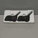 EJEAS V6 Pro Motorcycle Helmet Bluetooth Intercom, 2-Way 1200M Motorcycle Bluetooth Headset Universal Communication System with Noise Cancellation and Waterproof for Dirt Bike/ATV/Snowmobile (2PCS)