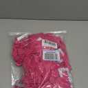 Joccun 30 PCS Spandex Chair Sashes Bows Stretch Chair Cover Band with Buckle Slider Universal Elastic Chair Ties for Wedding Banquet Party Event Decoration (Fuchsia)
