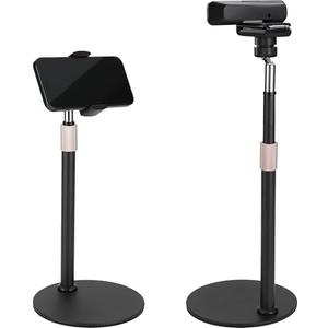TomGear B15 All Metal Webcam Phone Desk Camera Stand 360° Swivel Holder for Webcam C960 C930e C930 C920 C920S C922x C922 Brio 4K C925e C615 and Other 1/4'' Thread Devices