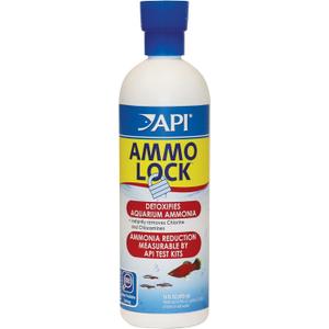 API AMMO-LOCK Freshwater and Saltwater Aquarium Ammonia Detoxifier 16-Ounce Bottle