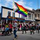 3Pack 5ft Progress Pride Rainbow Flag All Inclusive Progressive Flags LGBTQ Gay Lesbian Bisexual Transgender UV Fading Resistant Banners with 2 Grommets