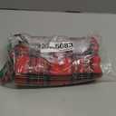 AQOTHES Red Green Plaid Christmas Tablecloth 60x84, Tartan Table Cloth Decorations, Winter Holiday Tablecloths for Rectangle Tables Parties Dining Farmhouse Kitchen Decor