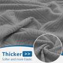 hyha Waterproof Couch Cushion Covers, Waterproof Sectional Couch Covers for Cushion Sofa for Pets, Stretch Sofa Slipcover Washable with Elastic Bottom(Back Cover M, Grey)