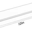 upsimples 18 Pack Vinyl Record Wall Mount Shelves, 12" Vinyl Holder for Album Record Storage & Display, Clear Acrylic Floating Shelves for Wall Decor, Kids Bookshelf, Magazine Rack, Picture Ledge