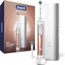 Oral-B Pro Smart Limited Power Rechargeable Electric Toothbrush with (2) Brush Heads and Travel Case, Rose Gold