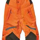 Ergodyne GloWear 8928 Insulated Thermal Bib Overalls, High Visibility, Weather-Resistant (4X-Large, Orange)