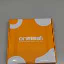 oneisall Professional Dog Grooming Clippers: Cordless Rechargeable Thick Hair Clipper with Detachable Metal Combs, Low Noise Heavy-Duty Pet Clippers for Curly/Fine/Wavy Hair, 676pro (Silver)