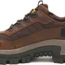 CAT Footwear Mens Invader Steel ToeWork Shoe (Brown) 7