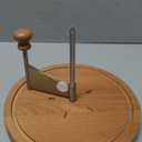 BOSKA Cheese Curler Amigo - Cheese Wheel for i.a. Tete de Moine, Girolle & Chocolate - Cheese Shaver made of Stainless Steel
