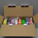 JAYO PLA+ Filament 1.75mm,3D Printer Filament PLA Plus Dimensional Accuracy +/- 0.02 mm, 1.1 Kg Per Spool, Pack og 8