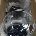 Glass Laundry Detergent Dispenser, 128 oz / 3.5L Fabric Softener Dispenser for Laundry Room Organization, Detergent Holder with Plastic Spigot (Black, 2 Pack)