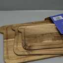 Non Toxic Cutting Boards - Cutting Board Set Free of Mineral Oil, Made of FSC Acacia Wood - Cutting Boards for Kitchen - Includes 3 Chopping Boards. By Ziruma