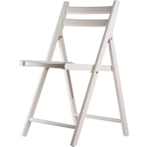 Winsome Robin Folding Set White Chair, Medium, 4-PC (17.64W x 19.8D x 32.68H In)