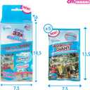 WOWMAZING Big Bubbles Refill - Concentrated Giant Bubble Solution Makes 4 Gallons | 5 Pouches for Kids’ Fun | USA Made