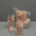 Kigley 3 Pcs Jewelry Mannequin Display Set Including Boutique Bust Holder Mannequin Earring Stand Hand Display Bracelet Ring Stand for Selling Show(Skin Color)