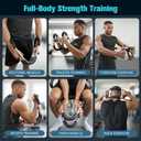 Relife Twister Arm Trainer,40-130lbs Arm Trainer for Forearms & Chest Muscle Training Workout,Adjustable Spring Resistance Chest Exercise, Portable Home Gym Strength Equipment for Men & Women