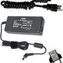HQRP 19.5V AC Adapter Compatible with Sony Bravia ACDP-085N02 1-492-734-11 KDL-32W600 KDL-32W650 KDL-40W580 KDL-32W700 KDL-32R410B KDL-40R480 KDL-40W590 LED/LCD TV/HDTV Television