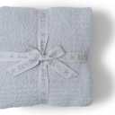 Barefoot Dreams CozyChic Throw Blanket, 54" x 72" (Ocean)