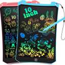 EooCoo Toddler Toys, LCD Writing Tablet for Kids 2 Pack, Easter Basket Stuffers, Kids Travel Essentials Drawing Pads, No Mess Sensory Educational Learning Toys, Age 3-5 Boys Girls Gifts - 10 Inch