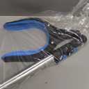 FGRHY Telescopic Grabber Reacher Tool, 5-Level Adjustable Length (23'' to 41'') - Trash Claw Gripper, Pickup Stick for Litter Picking, Yard Work, and Seniors (Blue)