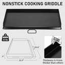 Utheer 32" x 14" Nonstick Griddle for Camp Chef 2 Burner Stove, Fits SG60 EX60 DB60 YK60 Double Burner Stove, Ceramic Griddle Oven-Safe Up to 500°F, Rust-Resistant Flat Top Camp Chef Accessory