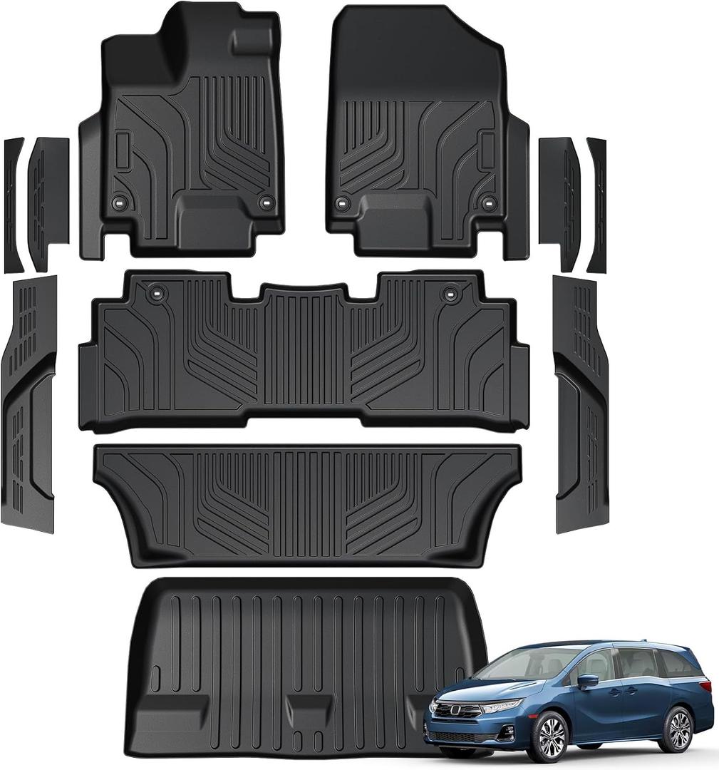 GALVAGNITE Floor Mats for 2018-2026 2027 Honda Odyssey Accessories