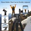 VICTIV 74 Camera Tripod, Tripod for Camera and Phone, Aluminum Professional Tripod Stand for Canon Nikon with Carry Bag and Phone Holder, Compatible with DSLR, iPhone, Spotting Scopes, Max Load 9.5Lb