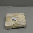 50 Pack Wooden Spoons Bulk, 8 Inch Wooden Spoons for Crafts Long Handle Wood Kitchen Spoon Disposable Cooking Mixing Spoon Gifts for Eating, Outdoor Camping, Party, Crafts, Dinner Events