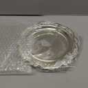 4 Pcs Silver Serving Platter Tray Jewelry Display Tray Decorative Dessert Plates Vintage Coffee Table Perfume Jewelry Organizer for Wedding Party Centerpiece