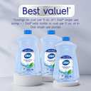 Dial Antibacterial Defense Foaming Hand Soap + Aloe, Spring Water Scent, 52 Fl Oz Hand Soap Refill, Dermatologist-Tested, Gentle on Skin
