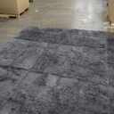 Ophanie 8x10 Area Rugs for Living Room, Upgrade Non-Slip Fluffy Soft Large Shag Bedroom Carpet, Grey Big Indoor Thick Nursery Rug, Gray Carpets for Boy and Girls Room Dorm Home Decor Aesthetic