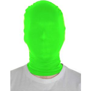 Sheface Men's and Women's Spandex Halloween Cosplay Hood Mask Party Full Cover Hood Masquerade Mask (Lime Green)