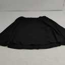 Dani's Choice High-Waisted Cotton Blend Skirt with Pockets - Knee Length A-line Flare for Business and Casual Wear, XXL
