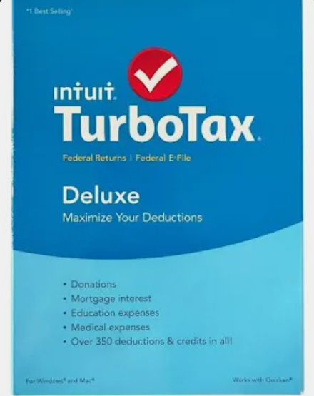 Turbotax Deluxe 2015 Federal Returns Federal E-file