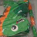 Dinosaur Pinata for Boys Birthday Party with Bat Paper Blindfold and Confetti (16.5 x 12.2 x 3 Inches)