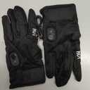 Electric Heated Gloves for Men & Women - Battery Work Touchscreen Thin Gloves for Working in Cold Winter Weather Rechargeable (Black, XL)