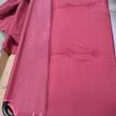 Garvee 3-Person Patio Swing Chair with Convertible Canopy - Adjustable Tilt Hanging Glider Lounge for Porch and Outdoor Use, Red