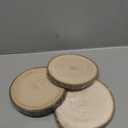 3 pcs Large Wood Slices for Centerpieces 11-12 inches Wood Rounds for Tables Decor Rustic Wood Circles for DIY Crafts and Wedding Decor Round Wooden Discs Rustic Wedding Centerpiece