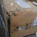 7.5'x7.5' Outdoor Dog Kennel with Metal Dog Gate, Outdoor Dog Pens with Roof, Heavy Duty Dog Kennel for Backyard Farm Use