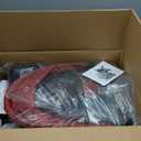 JMMD 7 in 1 Tricycle Stroller with Push Handle, Baby Trike with 360 Swivel Seat, Reclining Backrest, All-Terrain Wheels, Dual Brakes, Canopy & Storage, Gift for Kids 18 Months to 5 Years, Red