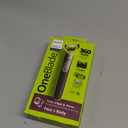 Philips Norelco for Face + Body, Electric Beard Trimmer, Shaver and Groomer, 5in1 Adjustable Comb, 1x Body Kit, Model QP2834/70, Black/Lime Green