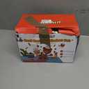 Kids Cooking Sets Real- Safe Mini Kitchen Set with Kids Knife Set for Real Food Making, Toddler Montessori Kitchen Playset for Girls Boys (Green)