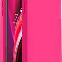 Vooii for iPhone SE Case 2022/ 3rd/ 2020, iPhone 8/ 7 Case, Upgraded Liquid Silicone with [Flat Edges] [Camera Protection] [Soft Anti-Scratch Microfiber Lining] Phone Case for iPhone SE - Hot Pink