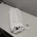 KOKOSIRI Bath Towel Rack with Double Towel Bars Bathroom Towel Shelf 24 Inch Towel Holder Wall Mounted Stainless Steel, Matte Black, B6005BK-L24