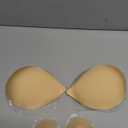 Niidor Adhesive Bra Strapless Sticky Invisible Push up Silicone Bra for Backless Dress with Reusable Nipple Covers (Nude)