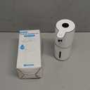 OHIFAST Automatic Liquid Soap Dispenser Touchless, USB Rechargeable Smart Hand Soap Dispenser, 6-Level Adjustable, 12.8oz/380mL Wall Mounted for Bathroom Kitchen Accessories Dish Soap-White