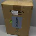 RORIANO Rustic Touch Table Lamp for Bedroom, 3-Way Dimmable Nightstand Lamp with 2 USB Ports, Retro Vintage White Glass Shade Leaf Desk Lamp for Living Room Entryway, LED Bulb Included