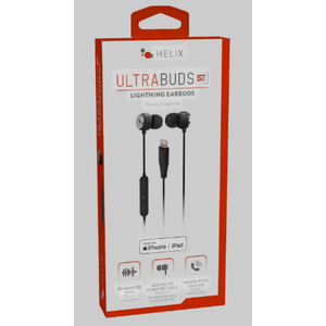 Helix Lightning Earbuds Black