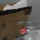 Grant Howard 51081Mason Jar Embossed with Spout, 64 oz.